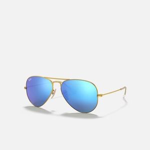Ray-Ban aviator flash lenses
